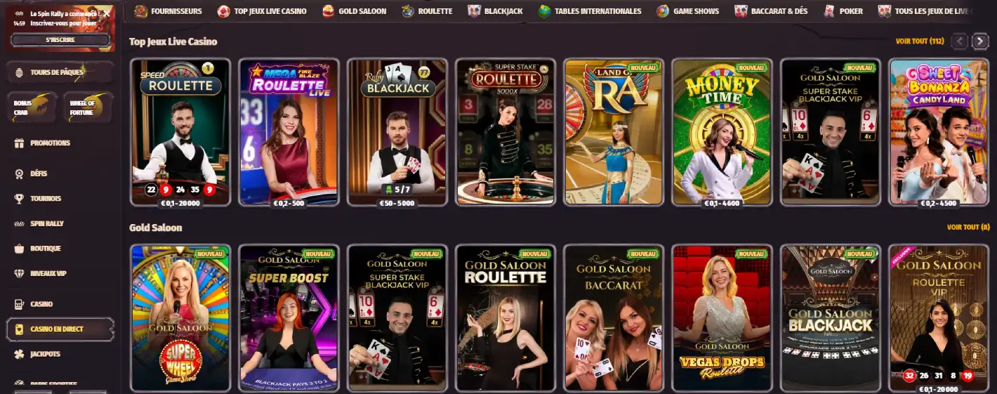 dragonia casino en direct